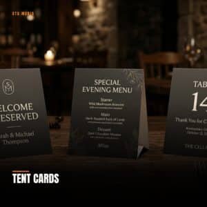 Table Tent Cards