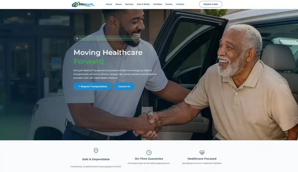 MovLynk branding and website design by STS Media