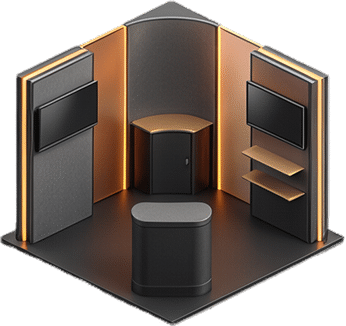 Trade Show and Events — booth graphics, backdrops, and event signage