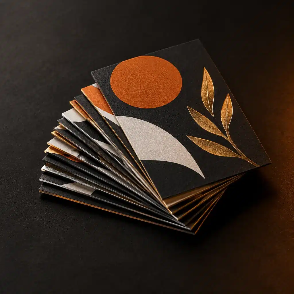 Business Cards – Raised Foil printed by STS Media