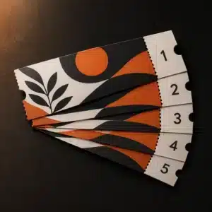 Event Tickets printed by STS Media
