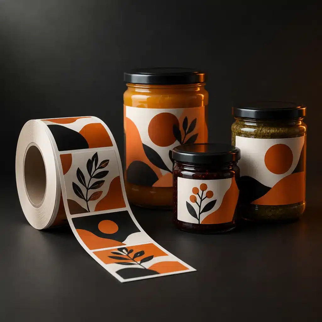 Roll Labels printed by STS Media