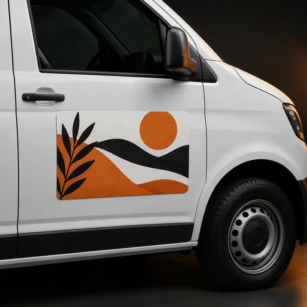 Vehicle Magnets printed by STS Media