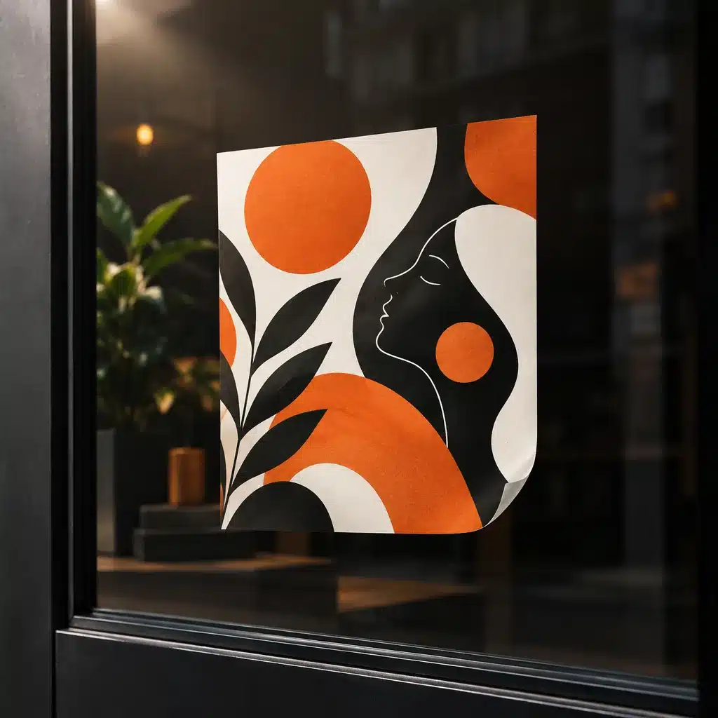 Static Window Clings printed by STS Media