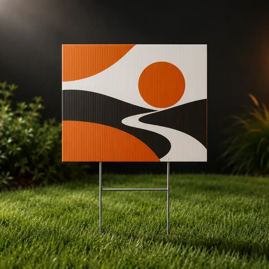 Yard Signs printed by STS Media